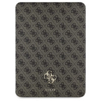 Guess GUFC13RM24PS4SGW iPad Air 13" 2024 brown Magnetic 4G Big Logo