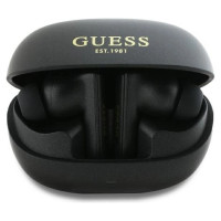 Guess Bluetooth headphones GUTWST88MCTGK TWS + docking station black/black Capsule Printed Logo