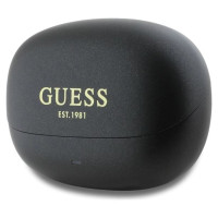 Guess Bluetooth headphones GUTWST88MCTGK TWS + docking station black/black Capsule Printed Logo