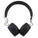 Guess Bluetooth ENC GUBH70PGTSPSK on-ear headphones black/black Grained Classic Round Shape