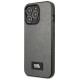 Karl Lagerfeld Saffiano Plaque case for iPhone 13 Pro / 13 6.1" - silver