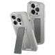 Uniq case Heldro Mount with Stand iPhone 15 Pro 6.1" transparent/lucent clear