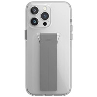 Uniq case Heldro Mount with Stand iPhone 15 Pro 6.1" transparent/lucent clear