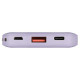 Uniq Powerbank Uniq Fuele mini 8000mAh USB-C 18W PD Fast charge - lavender