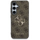 Guess Big 4G Logo Classic Logo Case for Samsung Galaxy S25 Brown
