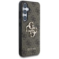 Guess Big 4G Logo Classic Logo Case for Samsung Galaxy S25 Brown