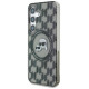Karl Lagerfeld Case Karl Lagerfeld Button Karl&Choupette Heads On KL Pattern MagSafe Samsung Galaxy S25 black