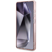 Karl Lagerfeld Rhinestones K. Head Logo Samsung Galaxy S25 Ultra Case Pink
