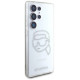 Karl Lagerfeld Case Karl Lagerfeld Rhinestones Karl Head Logo Samsung Galaxy S25 Ultra transparent