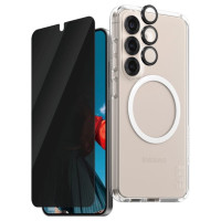 Panzerglass CARE by PanzerGlass Flagship 3in1 Case + Privacy Glass + Lens for Samsung Galaxy S25