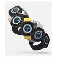 Ringke Slim 2-pack Case for Apple Watch Ultra 1/2 (49mm) - Clear and Matte Black