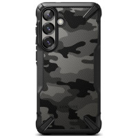 Ringke Fusion X Case for Samsung Galaxy S25+ - Black Camo