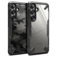 Ringke Fusion X Case for Samsung Galaxy S25+ - Black Camo