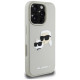 Karl Lagerfeld HC 3D Rubber Double Heads iPhone 16 Pro Case - Beige