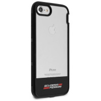 Ferrari Racing Shield Case for iPhone 7 / 8 / SE 2020 / SE 2022 - Semi-Transparent