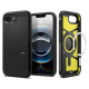 Spigen Tough Armor Case with MagSafe for iPhone 16e with Stand - Black