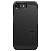 Spigen Tough Armor Case with MagSafe for iPhone 16e with Stand - Black