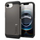 Spigen Tough Armor Case with MagSafe for iPhone 16e with Stand - Gray