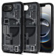 Spigen Ultra Hybrid MagSafe Case for iPhone 16e Zero One - Black