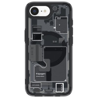 Spigen Ultra Hybrid MagSafe Case for iPhone 16e Zero One - Black