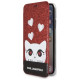 Karl Lagerfeld Valentine iPhone X/XS Case - Red