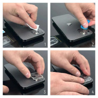 Wozinsky Full Camera Glass tempered glass for the entire camera on the Samsung Galaxy S25 Edge