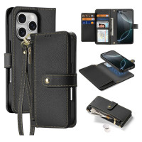 Dux Ducis Lawa Leather Case for iPhone 16 Pro Max - Black