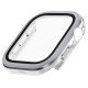 Uniq Voute tempered glass case for Apple Watch 10 46 mm - silver