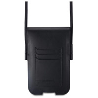 BMW Phone Pouch Blue Stripes Phone Bag - Black