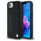 BMW Leather Hot Stamp iPhone 16e Case - Black