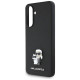 Karl Lagerfeld Saffiano Case w/ K&C Metal Logo for Samsung Galaxy A36 - Black