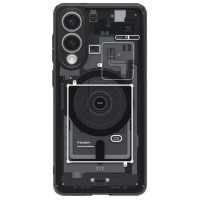 Spigen Ultra Hybrid Mag Case with MagSafe for Samsung Galaxy S25 Edge with Print - Black