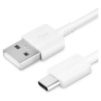 Samsung EP-DN930CWE USB-A - USB-C 3A Cable 1.2m (Bulk - replacement packaging) - white