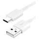 Samsung EP-DW700CWE USB-A - USB-C Cable 1.5m (Bulk - Replacement Packaging) - White