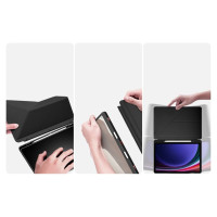Dux Ducis Magi Case with Stylus Holder for Samsung Galaxy Tab S10 FE/S9/S9 FE - Black