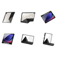 Dux Ducis Magi Case with Stylus Holder for Samsung Galaxy Tab S10 FE/S9/S9 FE - Black