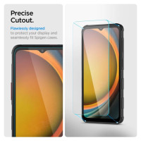 Spigen Glas.tR Slim 2-pack Tempered Glass for Samsung Galaxy Xcover 7 / 7 Pro - Transparent