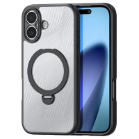 Dux Ducis Aimo Mag Case with Magnetic Ring and Stand for iPhone 17 – Black