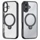 Dux Ducis Aimo Mag Case with Magnetic Ring and Stand for iPhone 17 &ndash; Black