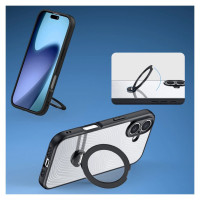 Dux Ducis Aimo Mag Case with Magnetic Ring and Stand for iPhone 17 &ndash; Black