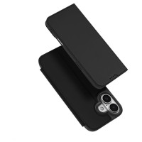 Dux Ducis Skin Pro iPhone 17 Case with Flip and Card Slot - Black