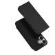 Dux Ducis Skin Pro iPhone 17 Case with Flip and Card Slot - Black