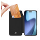 Dux Ducis Skin Pro iPhone 17 Case with Flip and Card Slot - Black