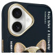 Nimmy Glasses Cool Dog iPhone 16 Case - Black