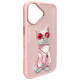 Nimmy Glasses Cool Cat iPhone 16 Case - Pink
