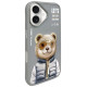 Nimmy Cool&Cute 2.0 Bear Case for iPhone 16 - Gray