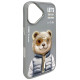 Nimmy Cool&Cute 2.0 Bear Case for iPhone 16 - Gray