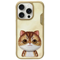 Nimmy Big Eyed Pet 2.0 Cat Case for iPhone 16 Pro Max - Green