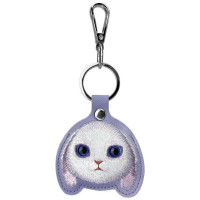 Nimmy Big Eyed Pet 2.0 Rabbit 3-in-1 Phone Bag + Wallet + Tracker Case - Purple