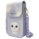 Nimmy Big Eyed Pet 2.0 Rabbit 3-in-1 Phone Bag + Wallet + Tracker Case - Purple